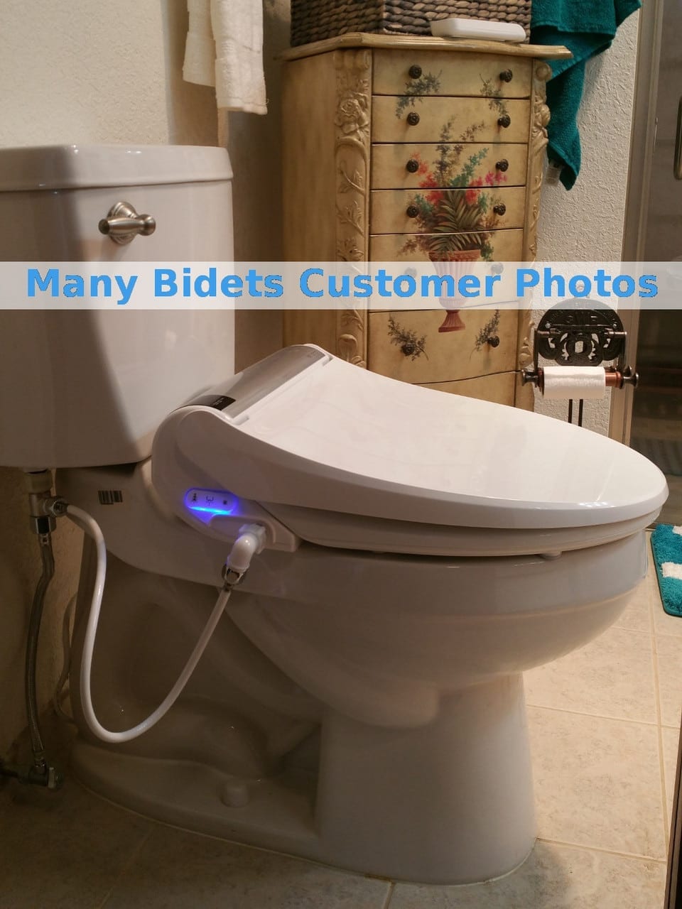 BioBidet Bliss BB2000 Elongated Bidet Toilet Seat