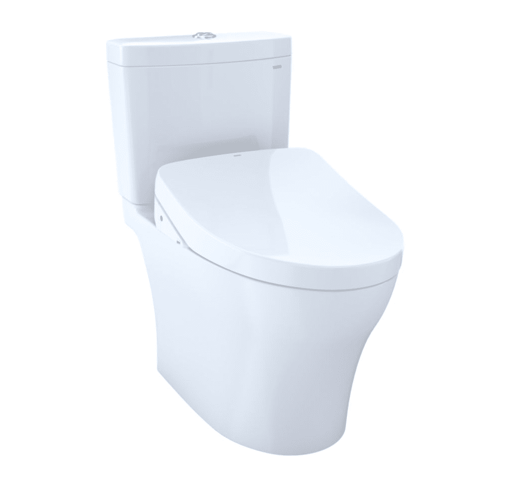 TOTO Aquia IV WASHLET+ S550e Two-Piece Toilet – 1.28 GPF and 0.8 GPF ...